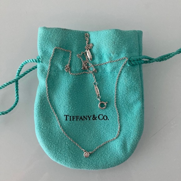 Tiffany’s Elsa Peretti Diamond Pendant - Picture 1 of 3